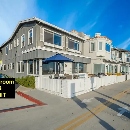 5 Bedroom Duplex On The Boardwalk Next To Balboa Pier